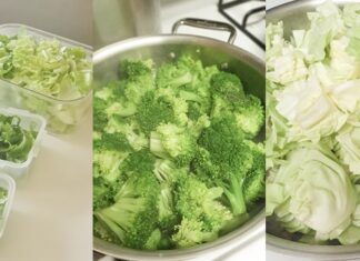 염증 제거 식습관 그리고 라이블리 스무디 십자화과-채소-밀프랩